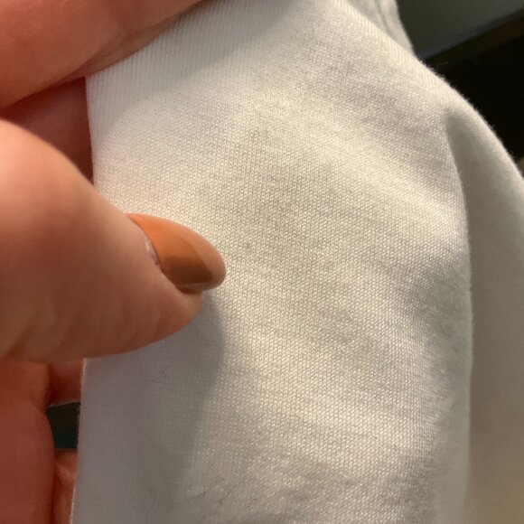 Akris square neck pleated fitted sleeveless top/tank size US 6/FR 38 white $350 - Picture 15 of 15